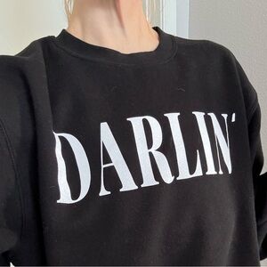 Darlin’ Brand Black Crew Neck X